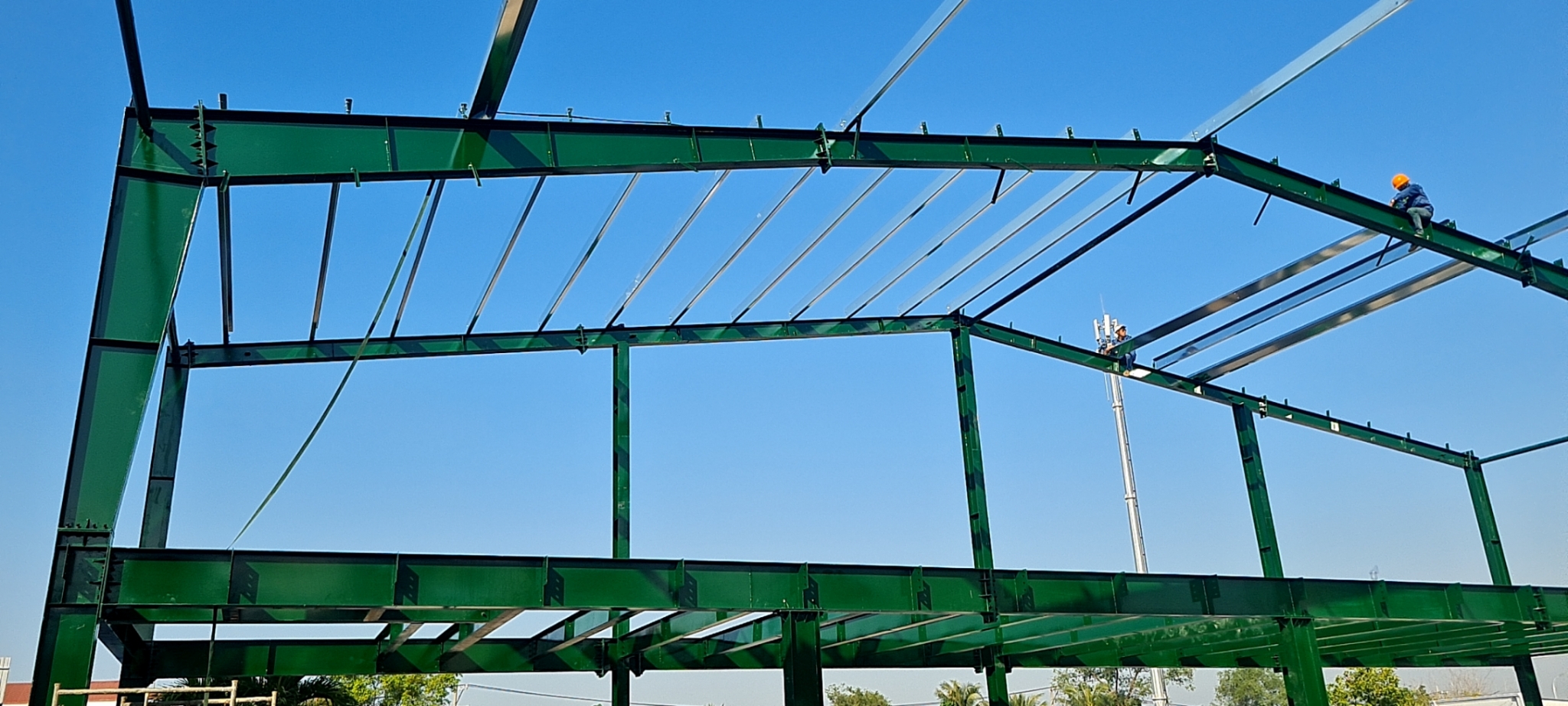 Công trình nhà xưởng a huân 202 dương đình cúc,  bình chánh